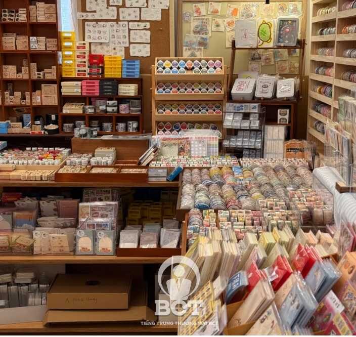 văn phòng phẩm tiếng Trung