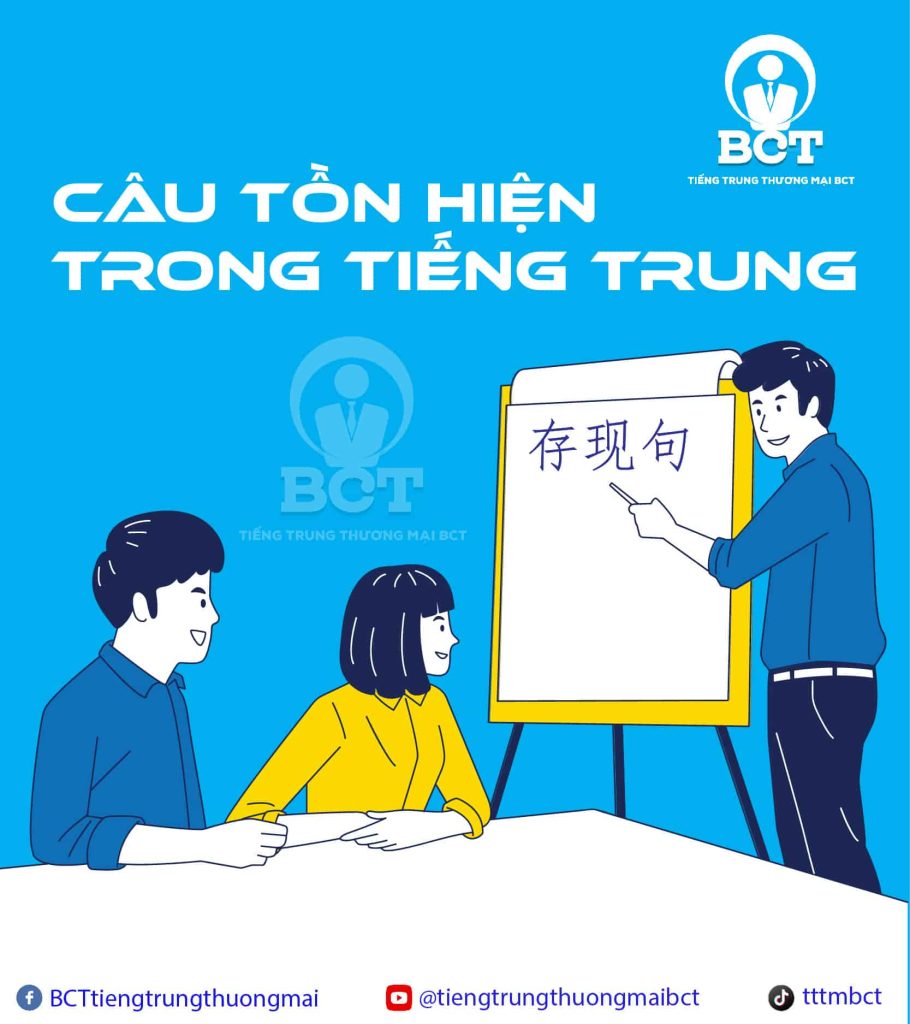 Câu tồn hiện trong tiếng Trung - tiengtrungthuongmai.vn